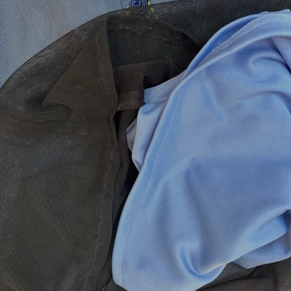 Vintage Rampage 90's/Y2K Mesh Overlay Maxi Dress Fairy Grunge Whimsigoth 3-XS - Picture 9 of 12